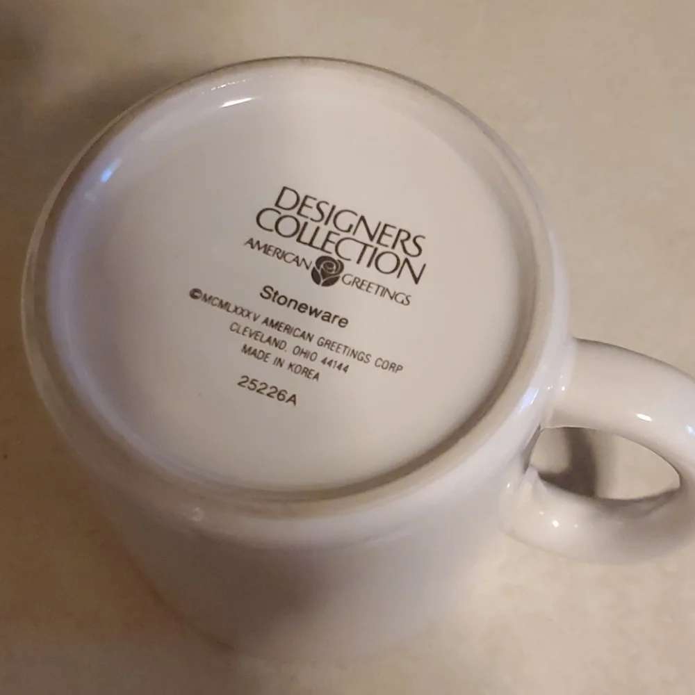American Greetings computer smart coffee mug